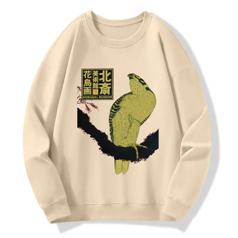Hokusai Museum Flower And Bird Sweatshirt