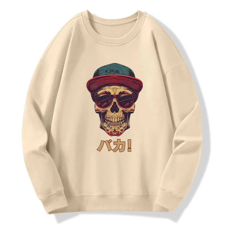Fashion Skull Japanese Sweatshirt