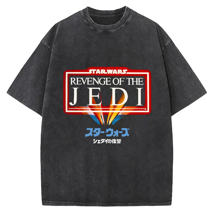 Star Wars Vintage Japanese Washed Crew Neck T-Shirt