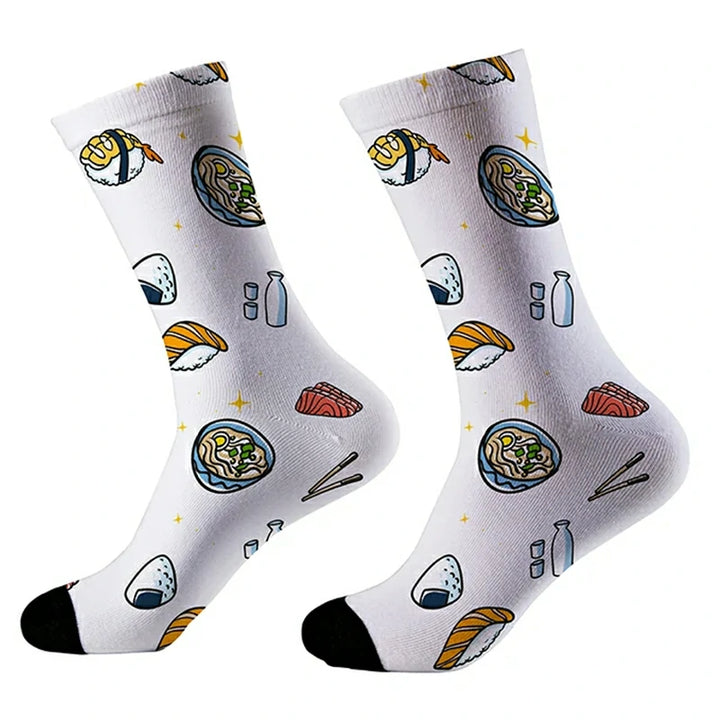 Japanese Traditional Cuisine Socks