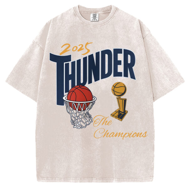 Oklahoma City Basketball World Champs T-shirt