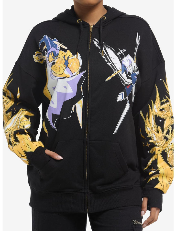 Hazbin Hotel Adam & Lute Exterminators Hoodie