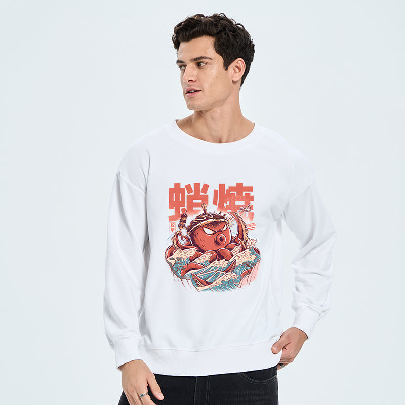 The Great Wave Takoyaki Japanese Sweatshirt