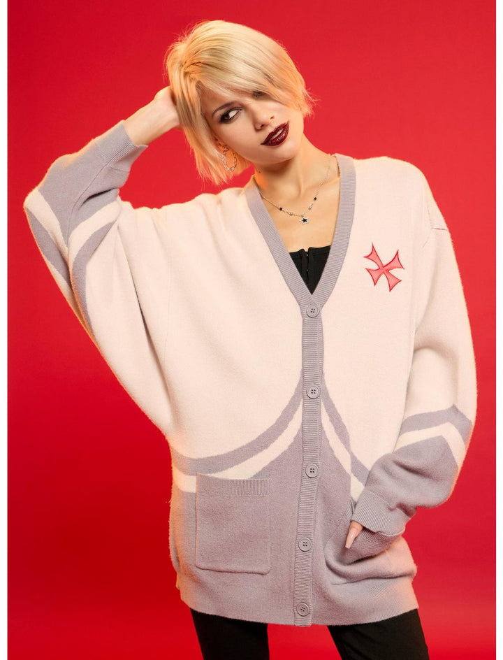 Hazbin Hotel Vaggie Moth Wing Girls Cardigan