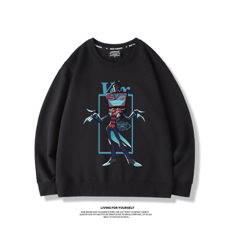 Hazbin Hotel anime merchandise T-shirt - unisex style