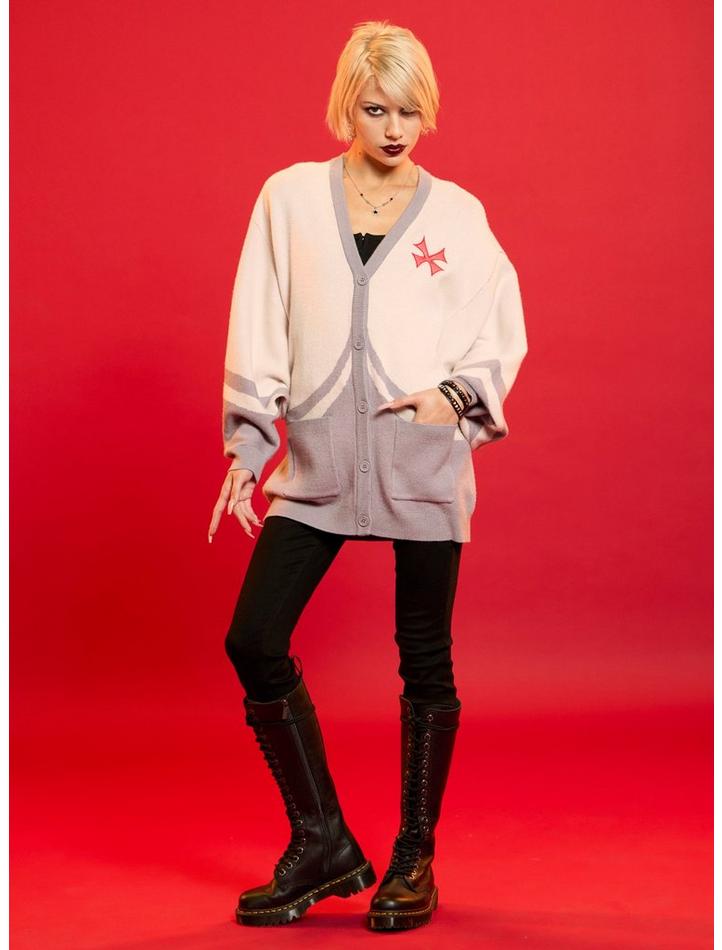 Hazbin Hotel Vaggie Moth Wing Girls Cardigan