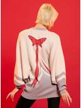 Hazbin Hotel Vaggie Moth Wing Girls Cardigan
