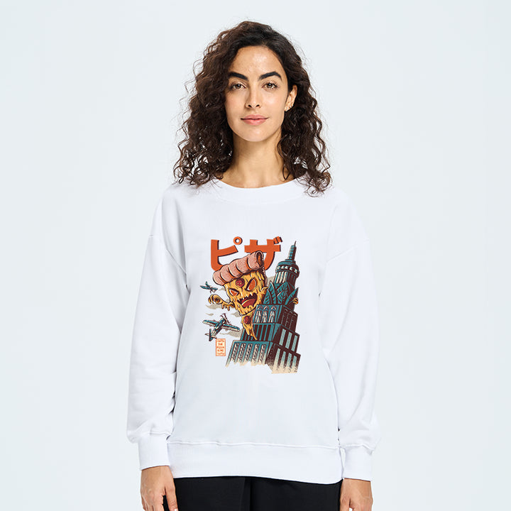 Great Pizza Kaiju Japanese Sweatshirt