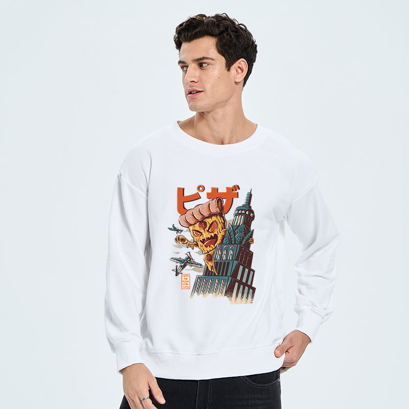 Great Pizza Kaiju Japanese Sweatshirt
