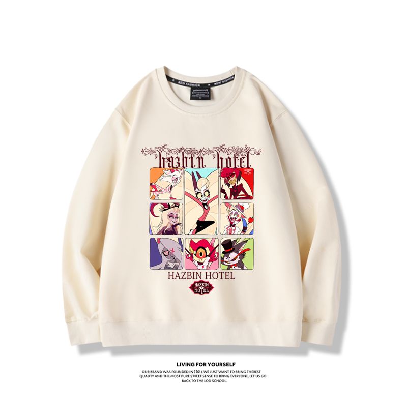 Hazbin Hotel anime merchandise hoodie - unisex style