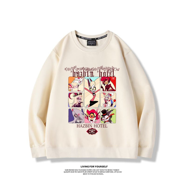 Hazbin Hotel anime merchandise hoodie - unisex style