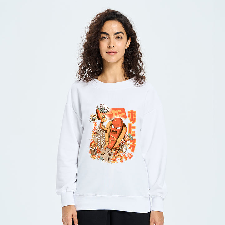 Great Hot Dog Kaiju Japanese Sweatshirt