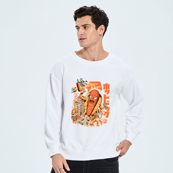 Great Hot Dog Kaiju Japanese Sweatshirt