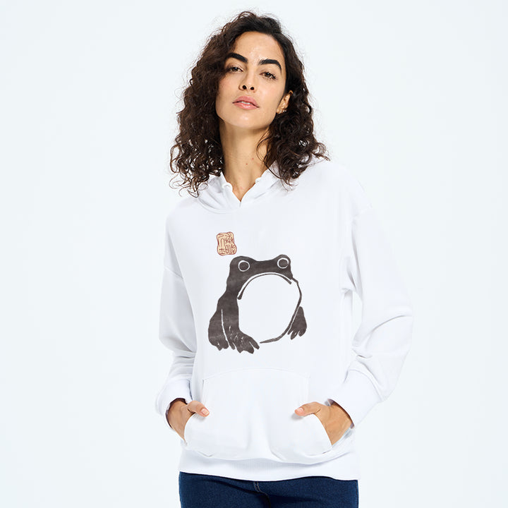 Matsumoto Hoji Woodblock Print Frog Classic Hoodie