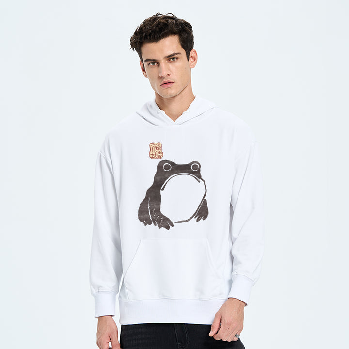 Matsumoto Hoji Woodblock Print Frog Classic Hoodie