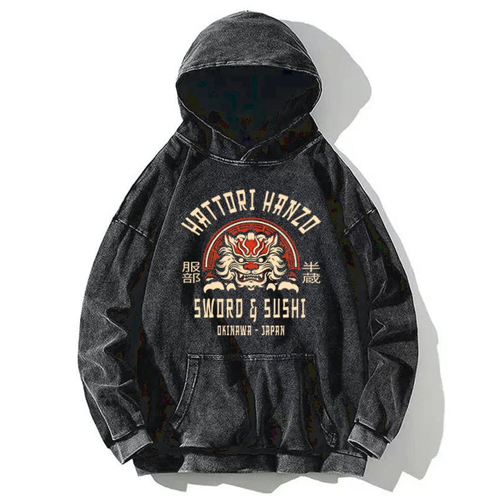Hattori Hanzo Sword Washed Hoodie