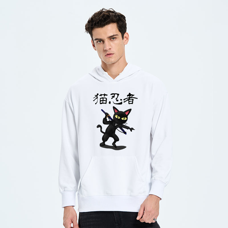 Ninja Cat Classic Hoodie
