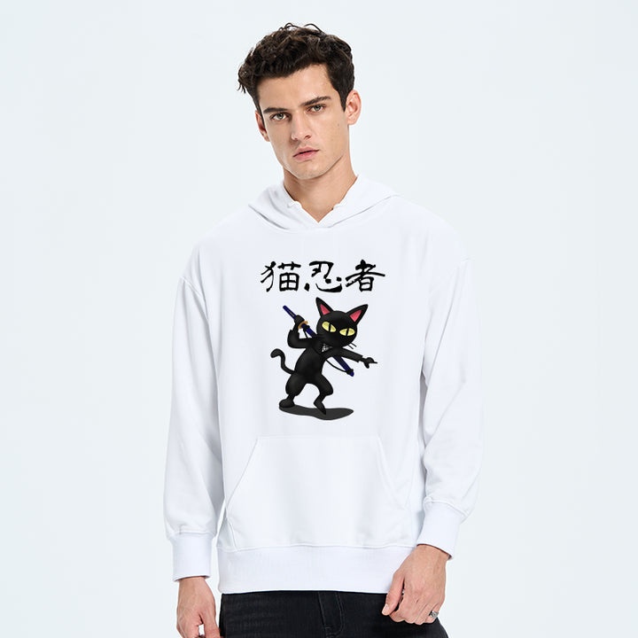 Ninja Cat Classic Hoodie