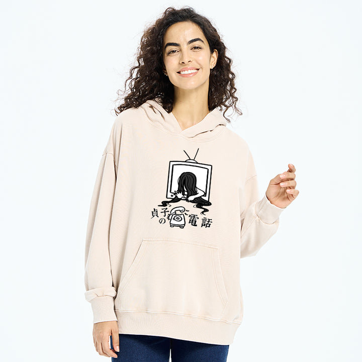 The Ring Sadako Washed Hoodie