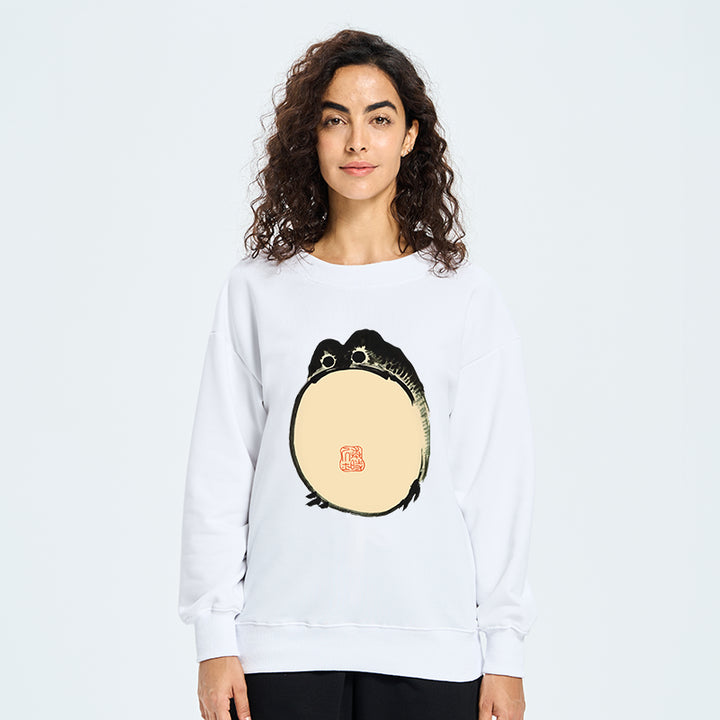 Grumpy Frog Japanese Sweatshirt