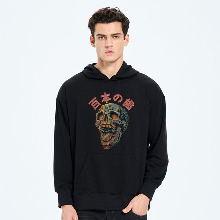 Terrifying And Disgusting Skull Classic Hoodie