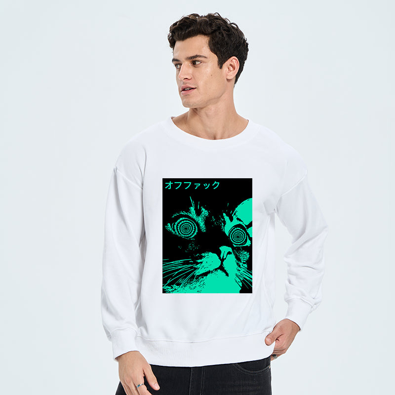 Cool Cat Japanese Sweatshirt