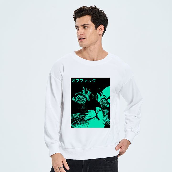 Cool Cat Japanese Sweatshirt