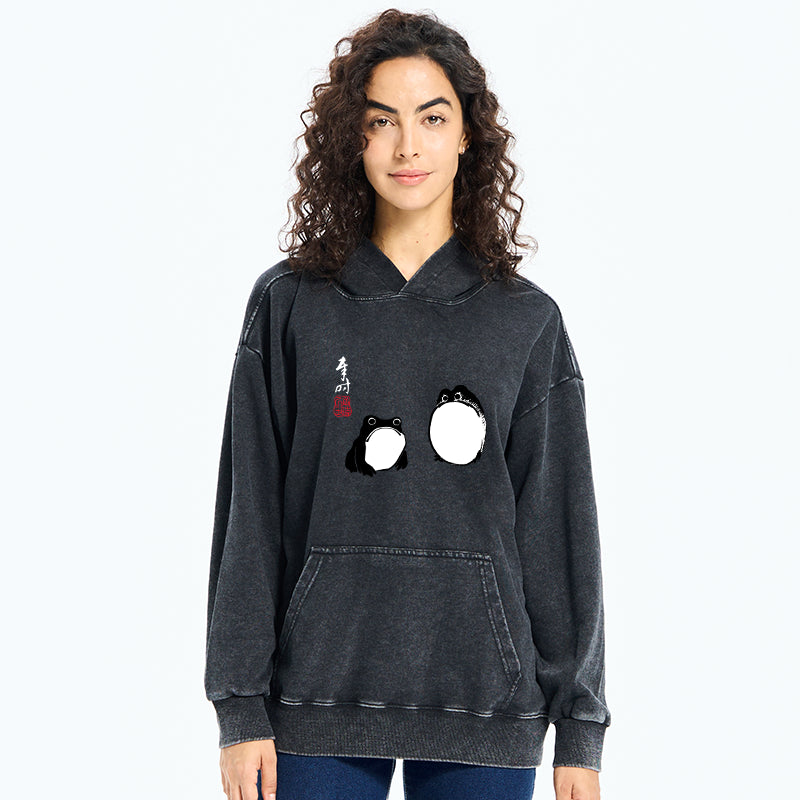 Matsumoto Hoji Frogs Japan Washed Hoodie
