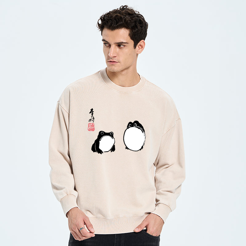 Matsumoto Hoji Frogs Japan Washed Sweatshirt