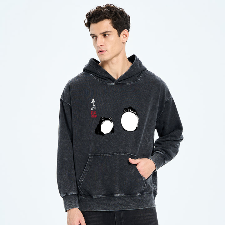 Matsumoto Hoji Frogs Japan Washed Hoodie