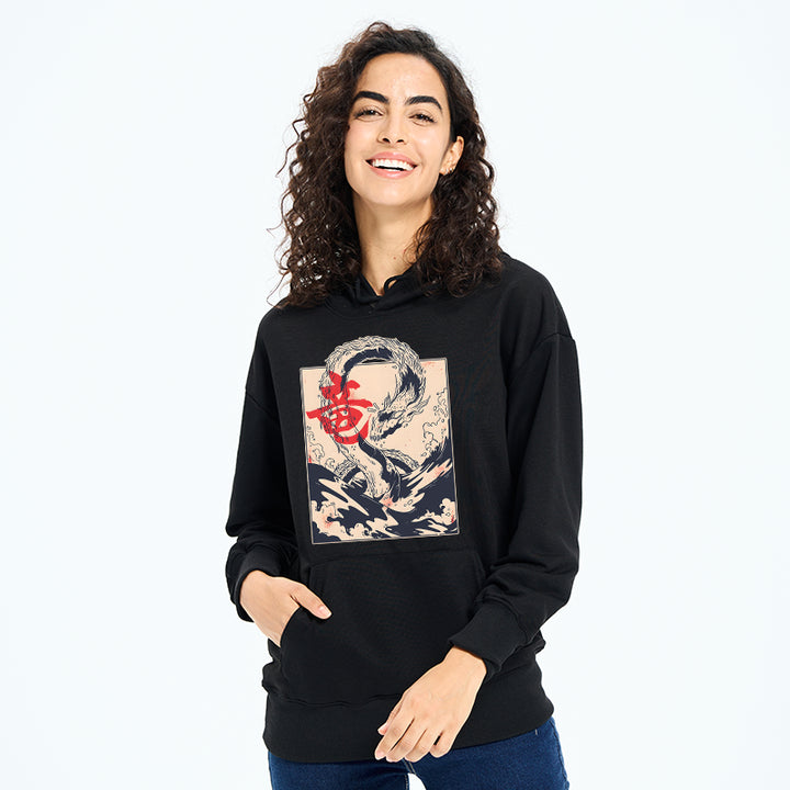 Sea Dragon Japanese Classic Hoodie