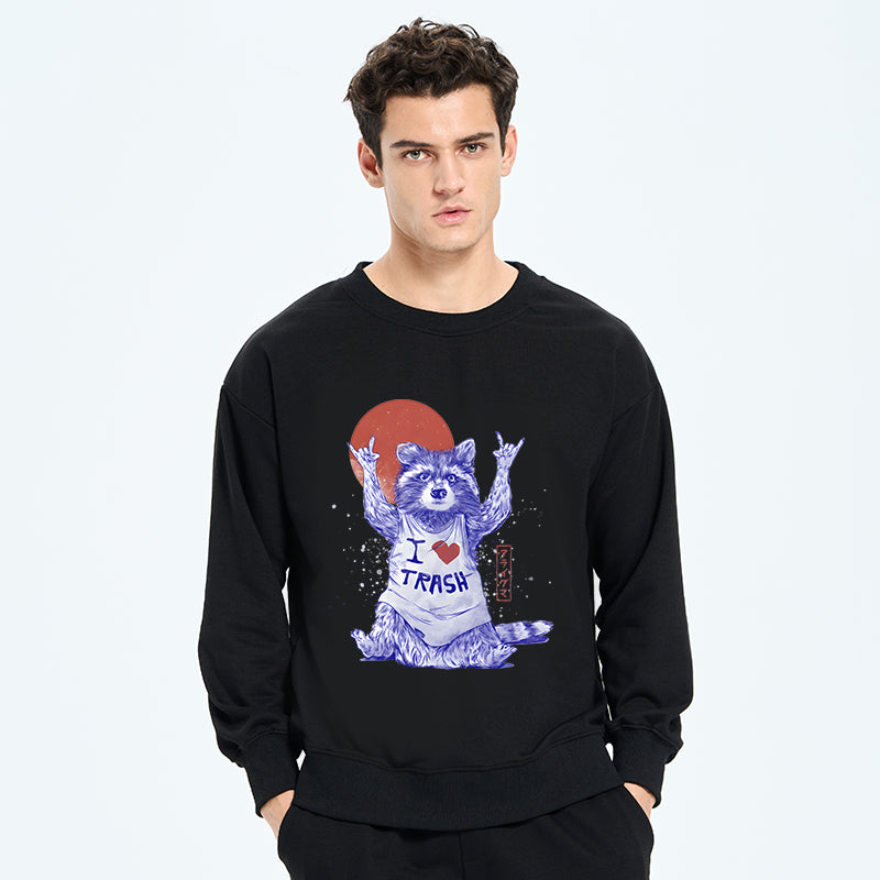 I love Trash Sweatshirt