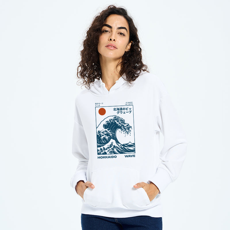 Hokkaido Wave Japan Classic Hoodie
