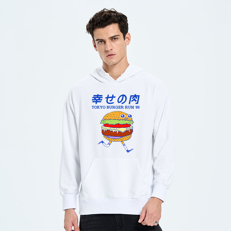 Tokyo Burger Run Japanese Classic Hoodie