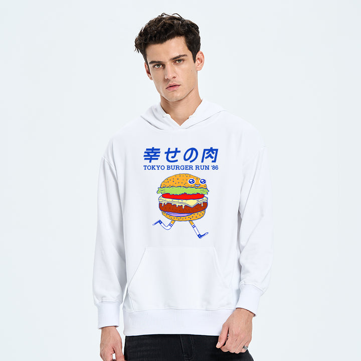 Tokyo Burger Run Japanese Classic Hoodie