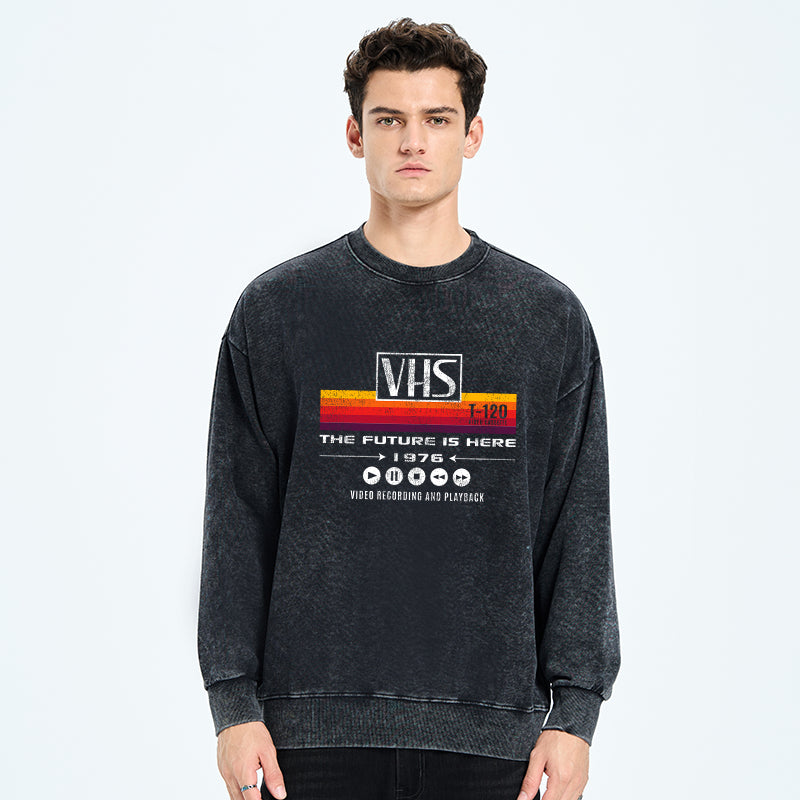 The Future Is Here Japanese Washed Sweatshirt