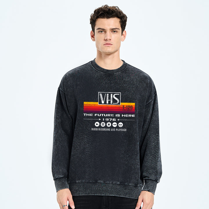 The Future Is Here Japanese Washed Sweatshirt