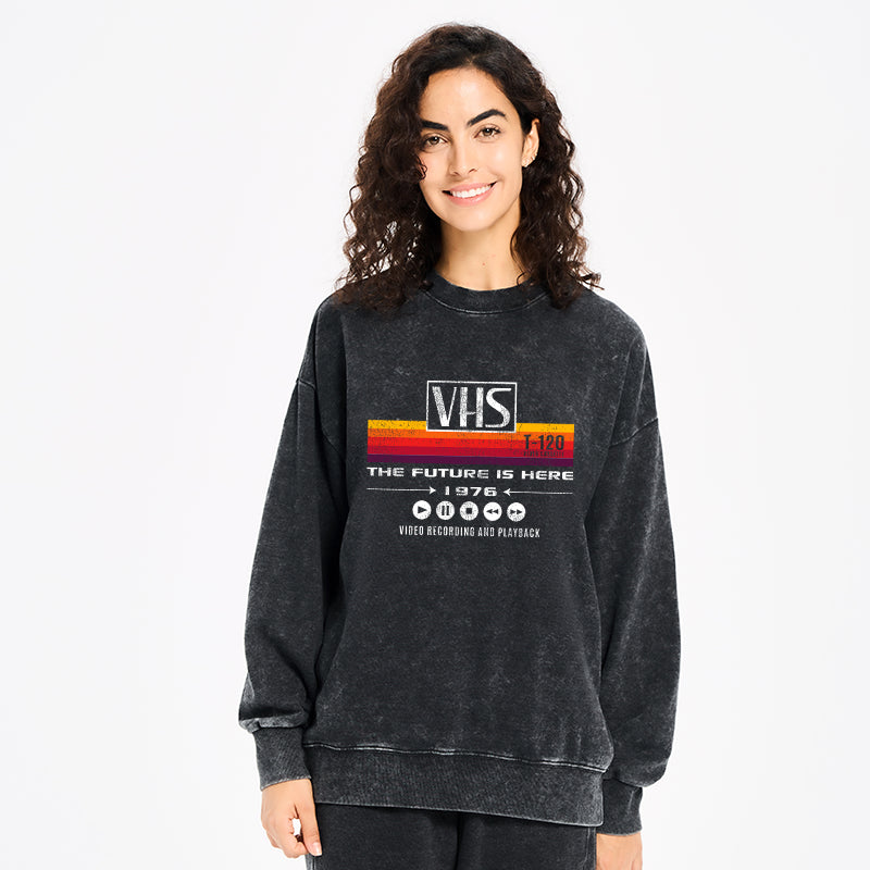 The Future Is Here Japanese Washed Sweatshirt
