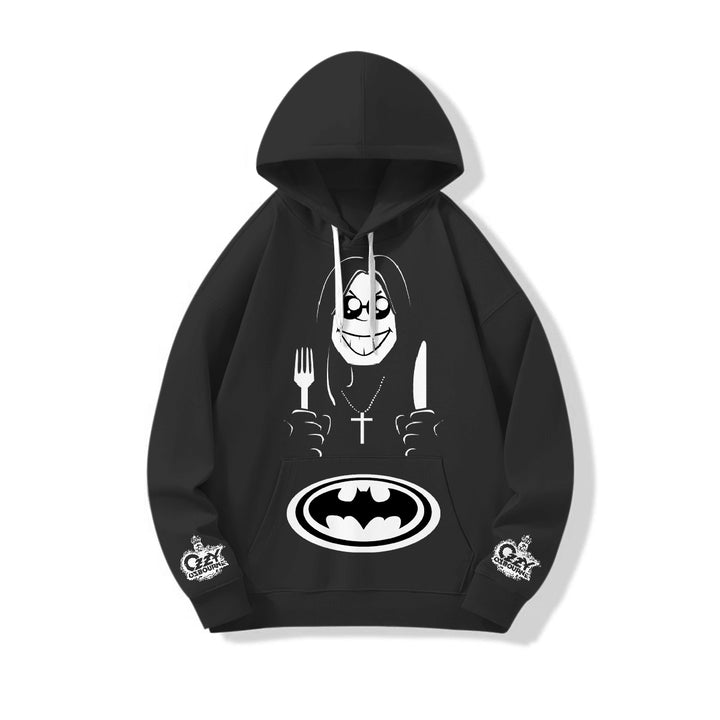 Ozzy Osbourne Round Neck Washed Hoodies