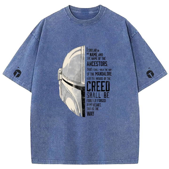Vintage Star Wars Washed Crew Neck T-Shirt