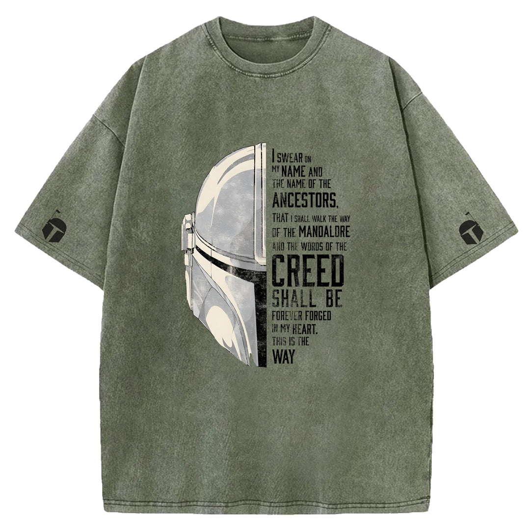 Vintage Star Wars Washed Crew Neck T-Shirt
