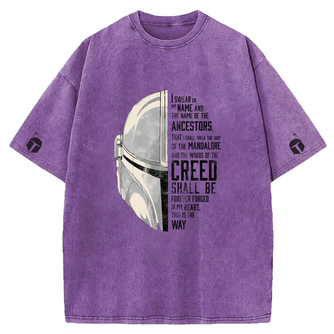 Vintage Star Wars Washed Crew Neck T-Shirt