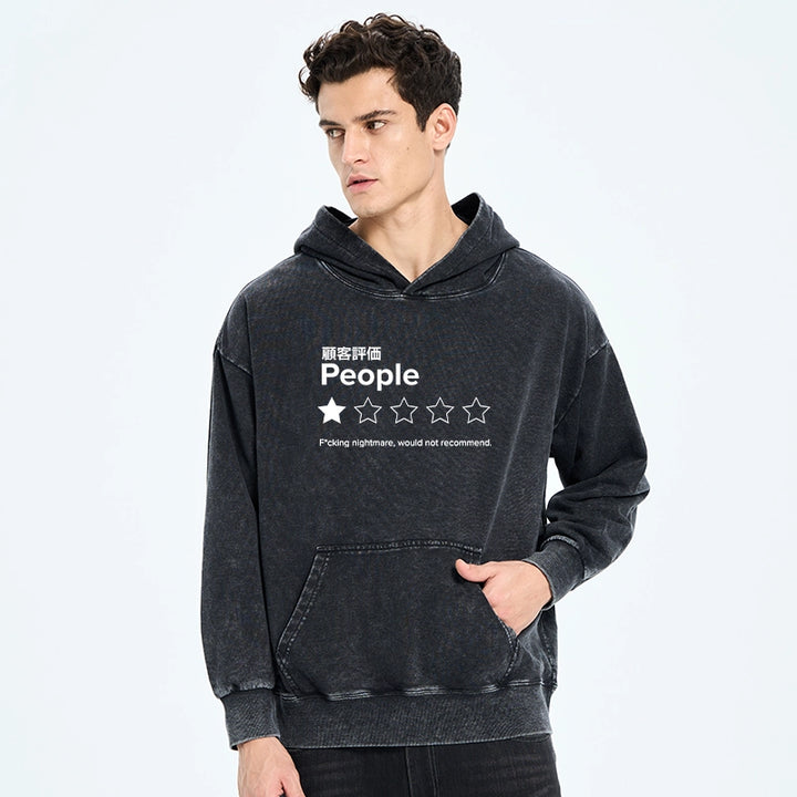 Evaluation People Washed Hoodie
