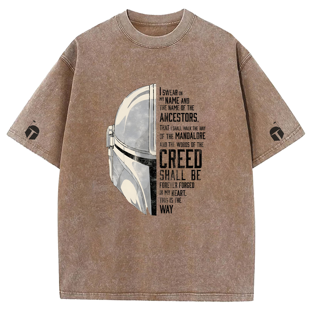 Vintage Star Wars Washed Crew Neck T-Shirt