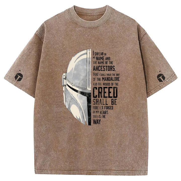 Vintage Star Wars Washed Crew Neck T-Shirt