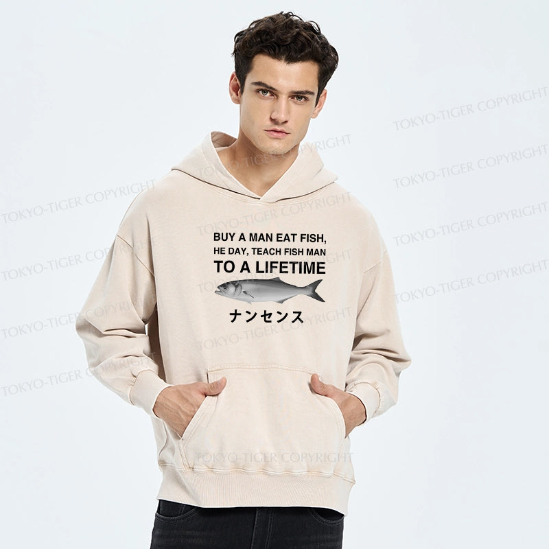 Funny To A Lifetime Washed Hoodie