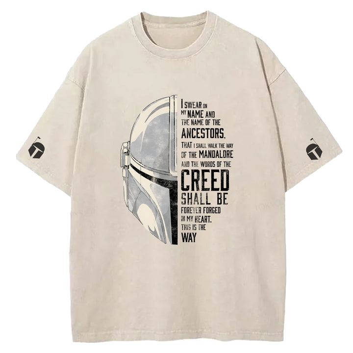 Vintage Star Wars Washed Crew Neck T-Shirt