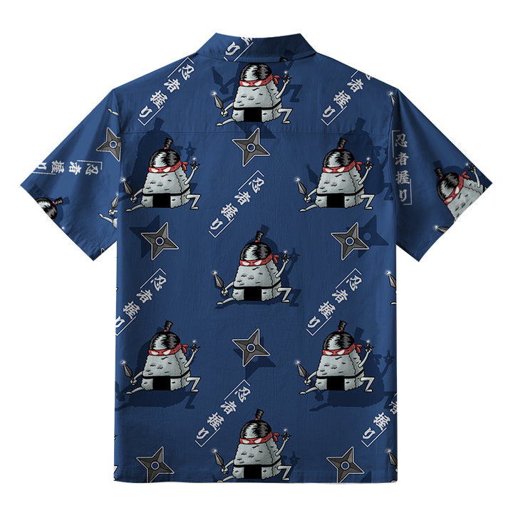 Ninja Onigiri Button-up Shirt