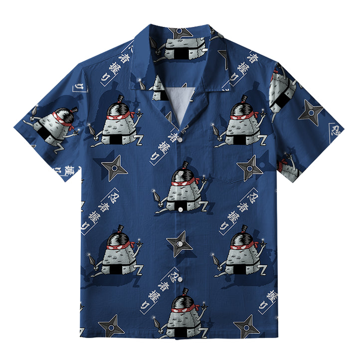 Ninja Onigiri Aloha Hawaiian Shirt