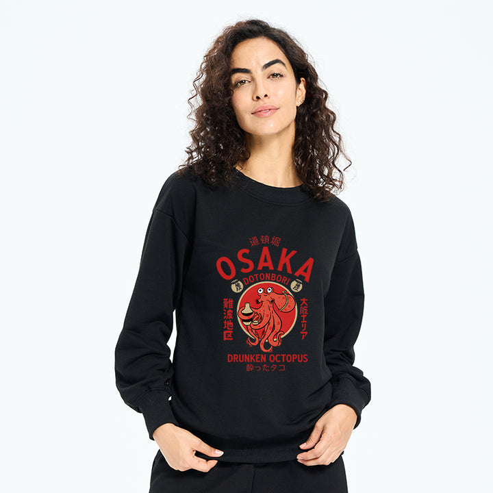Drunken Octopus Japan Sweatshirt